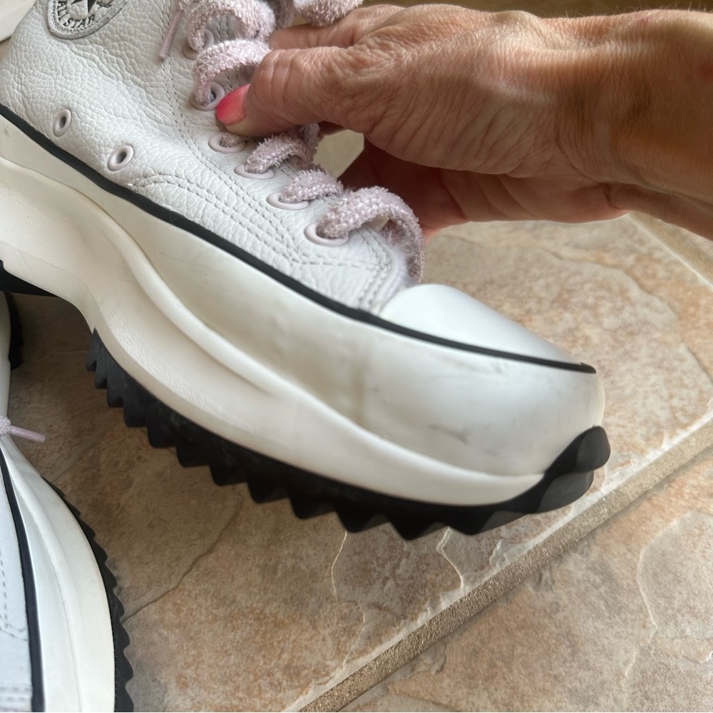 Converse Run Star Hike Cozy Club Light In Orewood Grey Pink - Picture 8 of 12